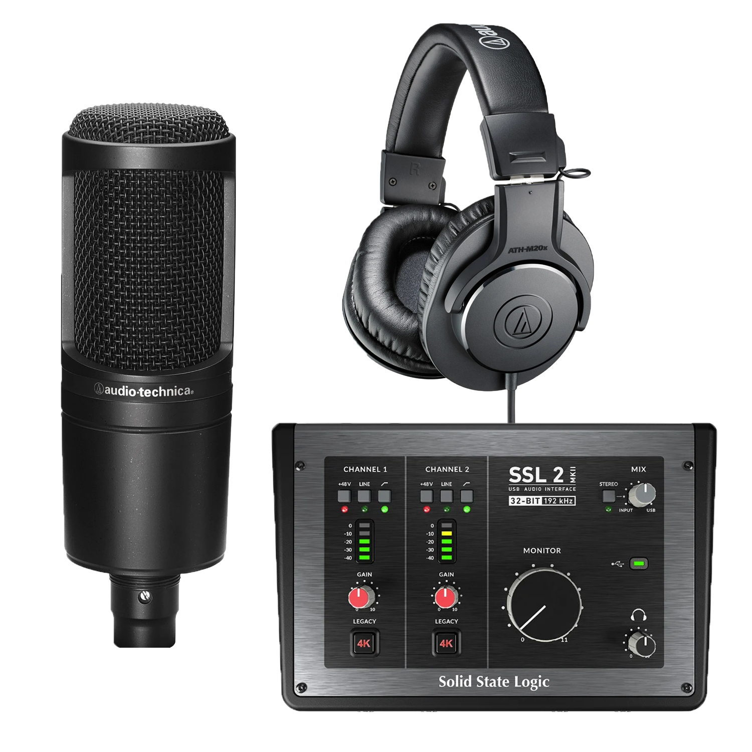 SSL2 Mk2 Music Production Value Bundle